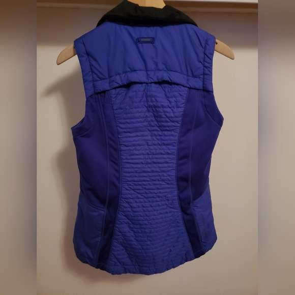 Athleta "Sprinter" lightweight vest. Blue/Purple. Size S. Polyester. - Picture 2 of 11